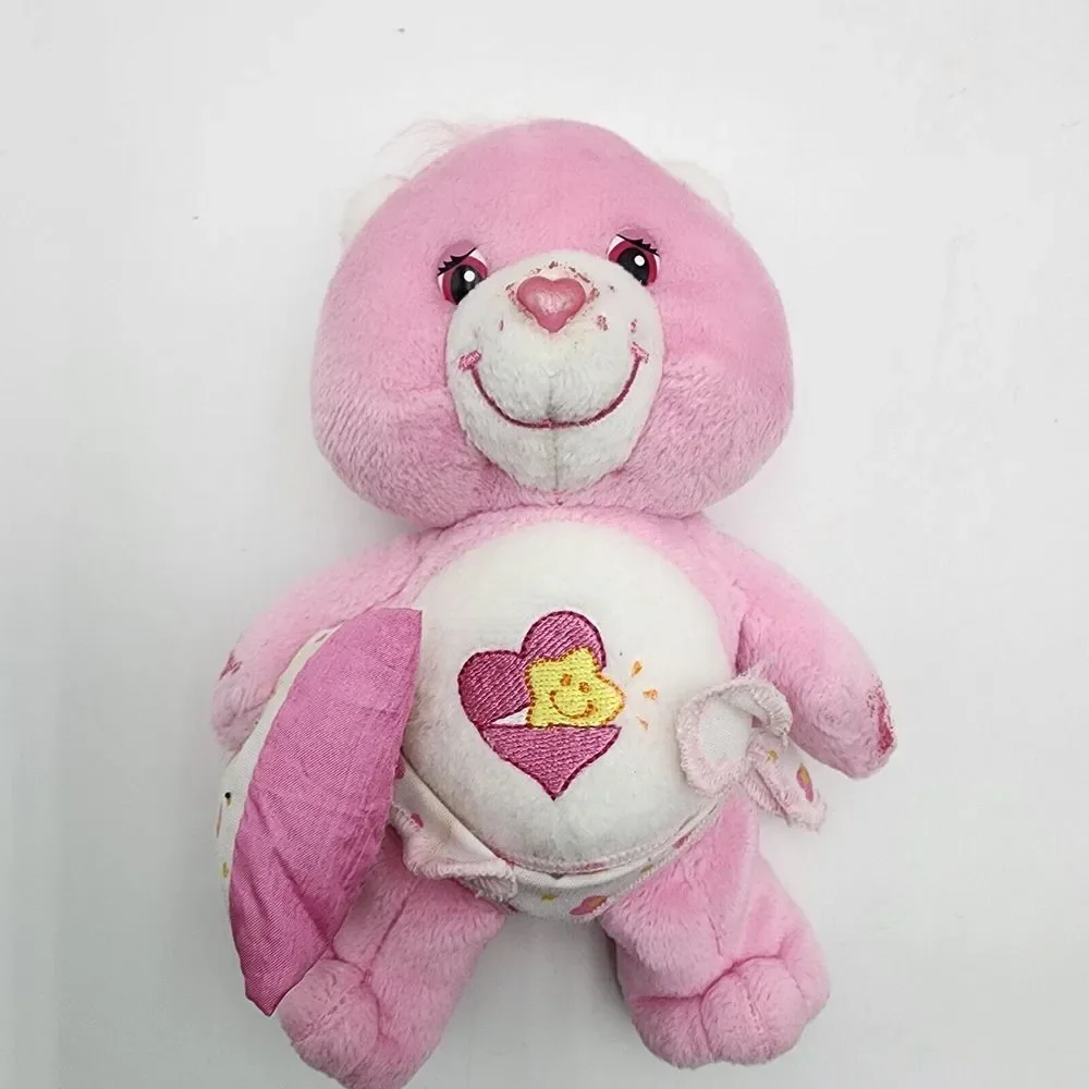 Vintage Care Bears Plush Lot Of 4 Surprise Bear Baby Hug‎ bear READ DESCRIPTION